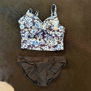 Lands’ end creora highclo bathing suit top
